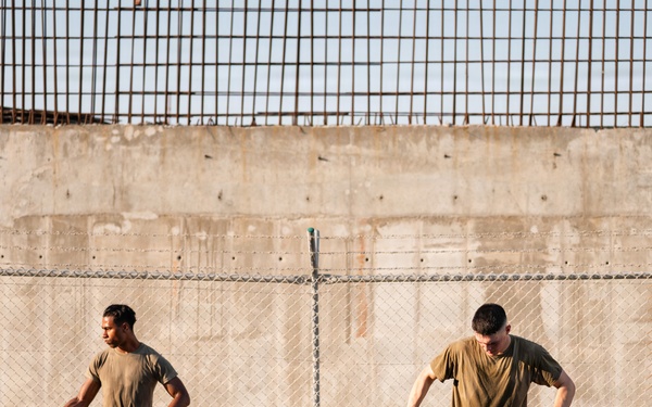 CE Airmen conduct site cleanup
