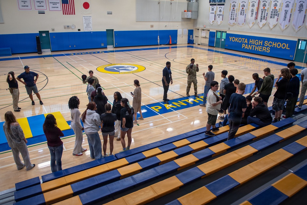 374 SFS teaches self-defense to Yokota High School students