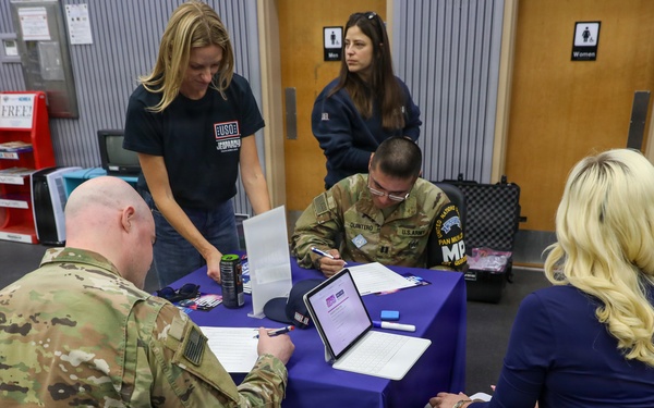 Jeopardy! crew visits Camp Bonifas as a part of the USO tour