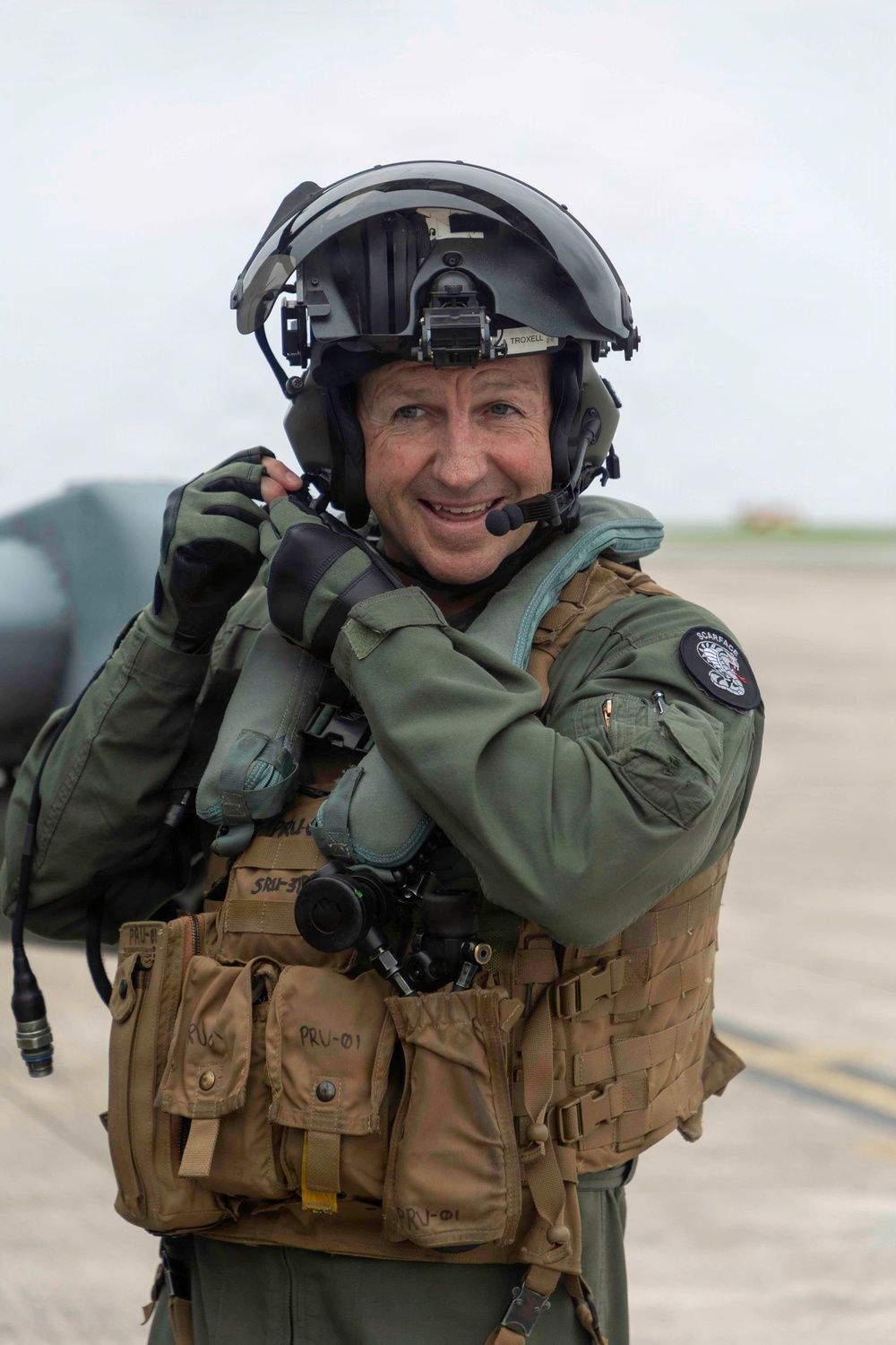 1st MAW commanding general welcomes HMLA-367 to Okinawa