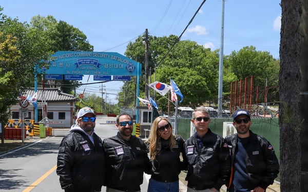 Jeopardy! crew visits Camp Bonifas as a part of the USO tour
