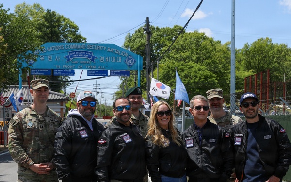 Jeopardy! crew visits Camp Bonifas as a part of the USO tour