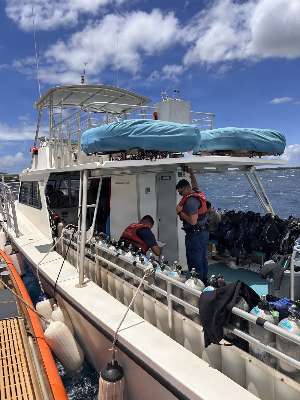 Coast Guard assists 20 adults, 1 child aboard disabled vessel offshore Maui