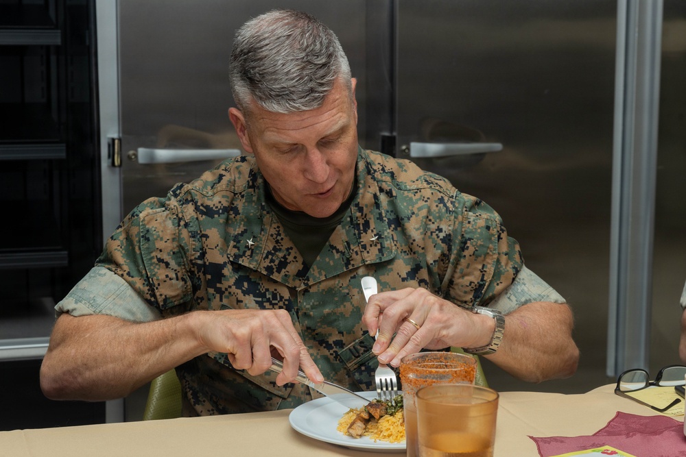 CLR 37 Marines Compete in Cooking Competition