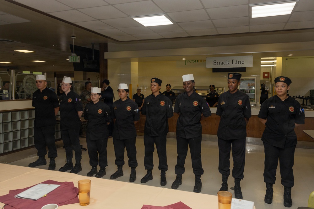 CLR 37 Marines Compete in Cooking Competition