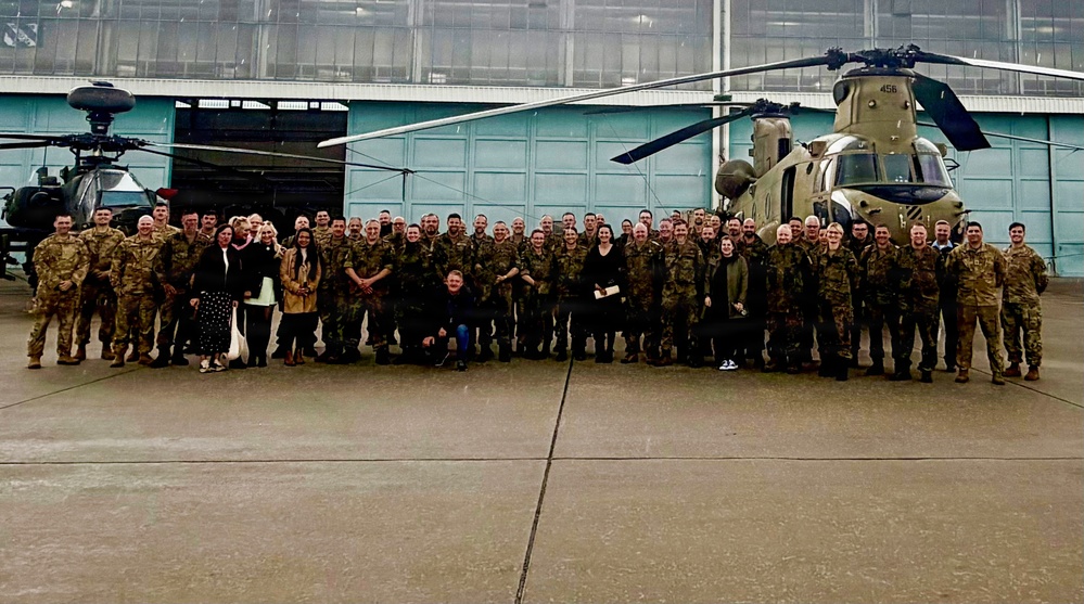 USAG Ansbach, German military exchange best practices in family care