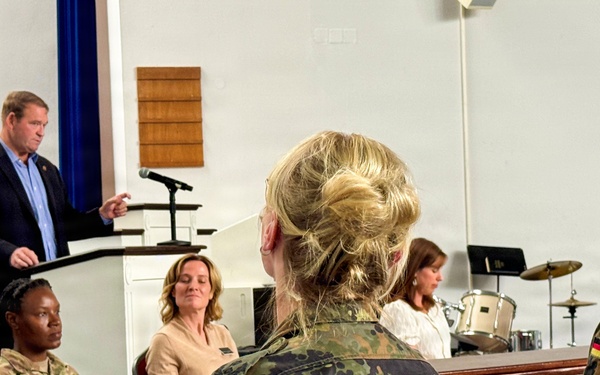 USAG Ansbach, German military exchange best practices in family care