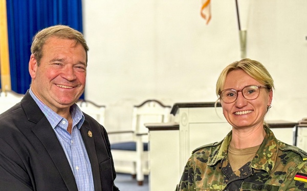 USAG Ansbach, German military exchange best practices in family care