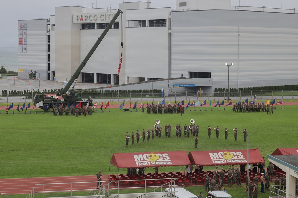 CLR-37 Change of Command Ceremony