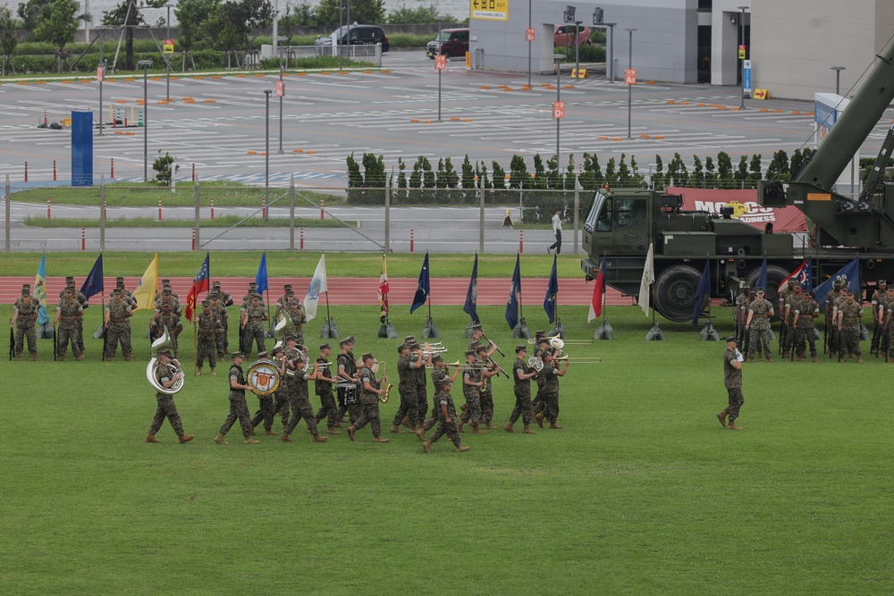 CLR-37 Change of Command Ceremony