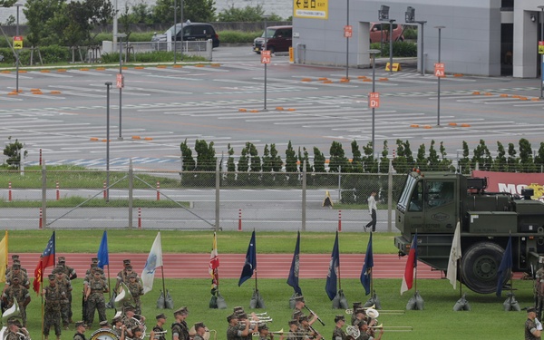 CLR-37 Change of Command Ceremony
