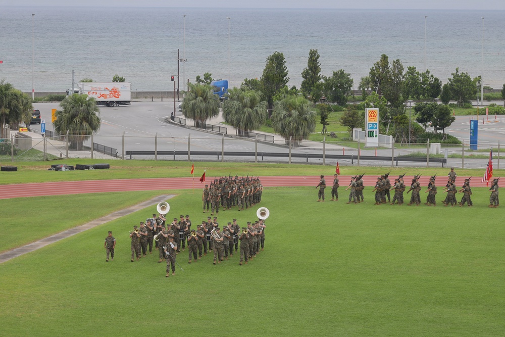 CLR-37 Change of Command Ceremony