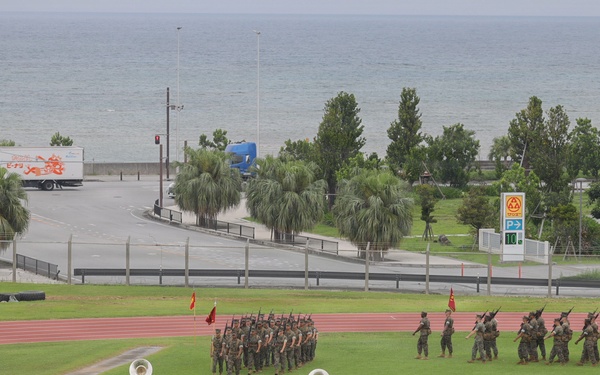 CLR-37 Change of Command Ceremony