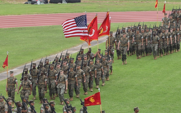CLR-37 Change of Command Ceremony