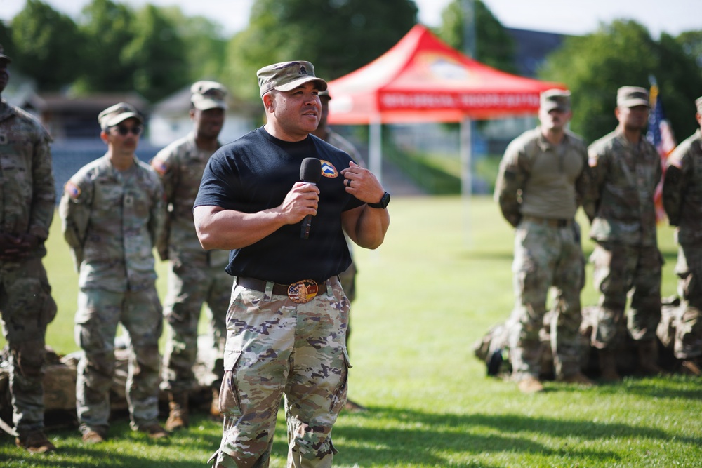 16th Sustainment Brigade Vanguard Crucible Awards Ceremony