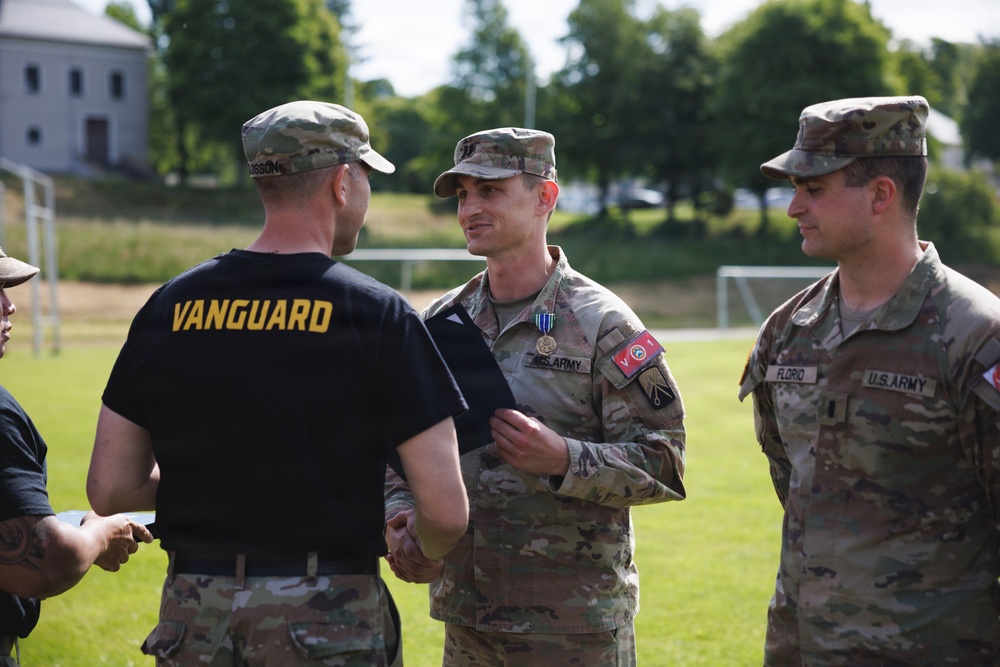 16th Sustainment Brigade Vanguard Crucible Awards Ceremony
