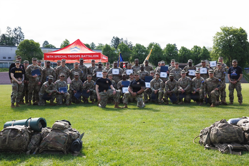 16th Sustainment Brigade Vanguard Crucible Awards Ceremony