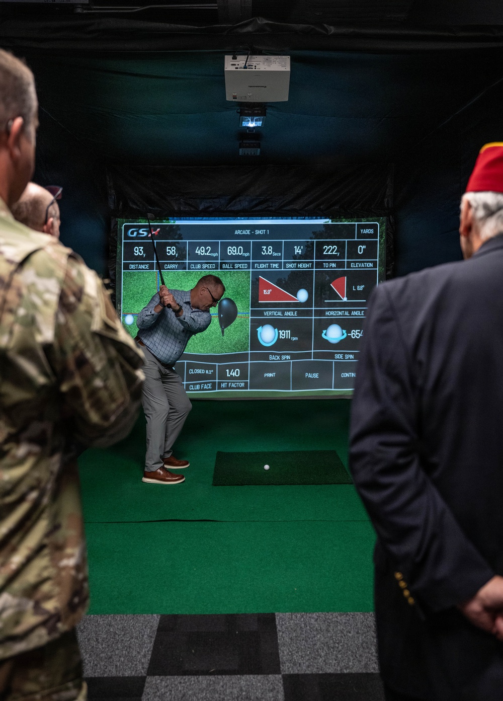 American Legion National Commander visits RAF Lakenheath