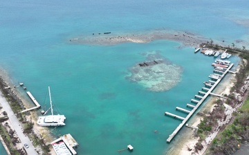 Drone view of Marina Lane and Basin Place