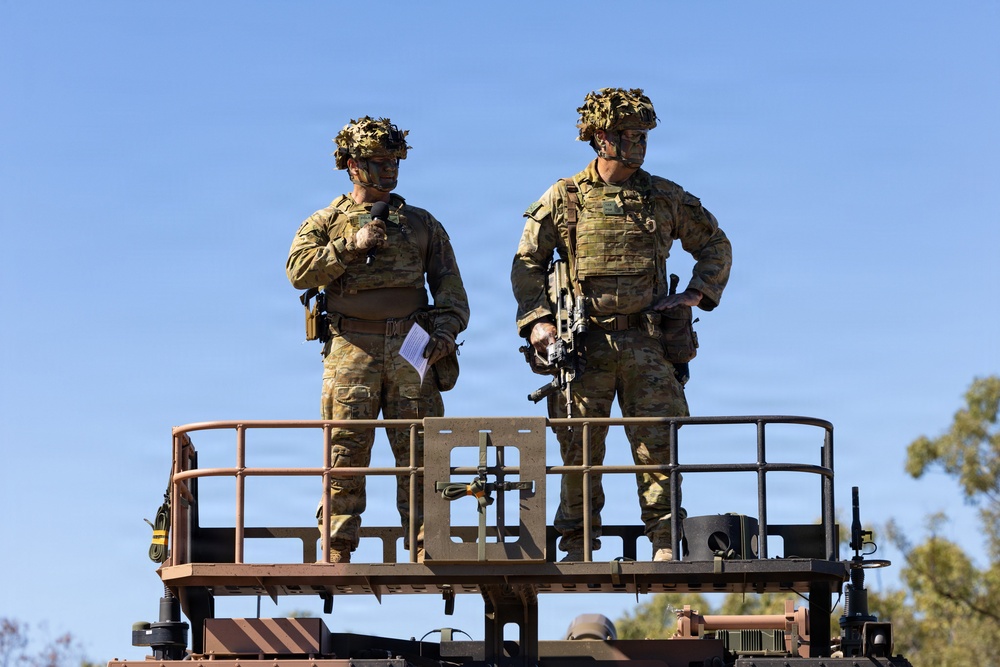 Southern Jackaroo 26: MRF-D Marines participate in opening ceremony