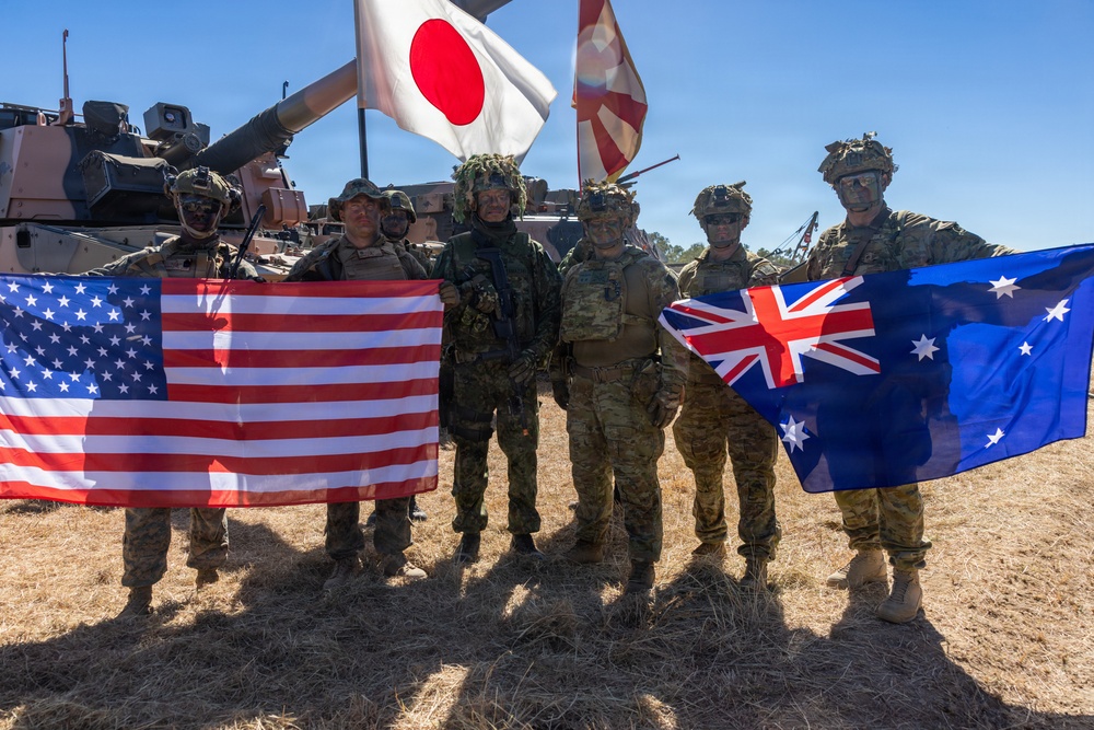 Southern Jackaroo 26: MRF-D Marines participate in opening ceremony