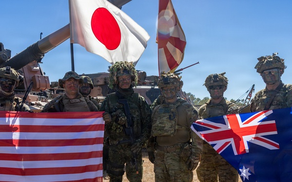 Southern Jackaroo 26: MRF-D Marines participate in opening ceremony
