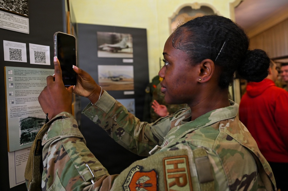 Two nations, one legacy: 31 FW unveils new ITAF history museum feature