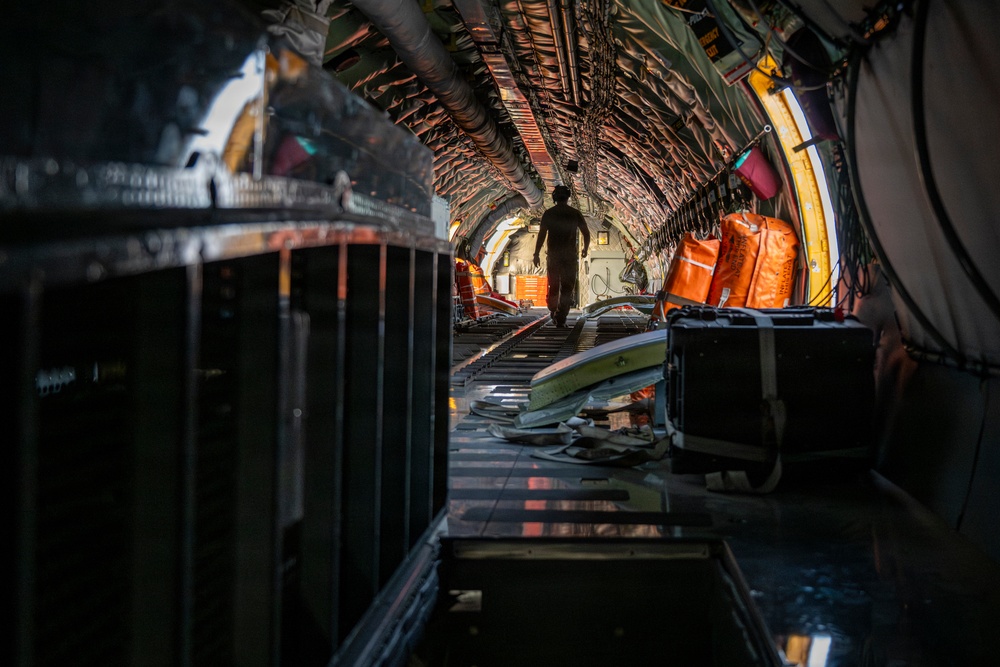 KC-135 Stratotanker supports CENTCOM F-35 operations
