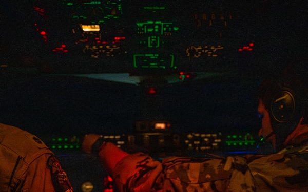 KC-135 Stratotanker supports CENTCOM F-35 operations