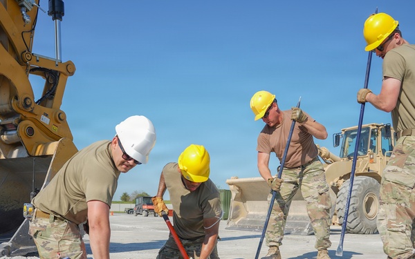 193rd SOW Airmen conduct Rapid Airfield Damage Recovery training