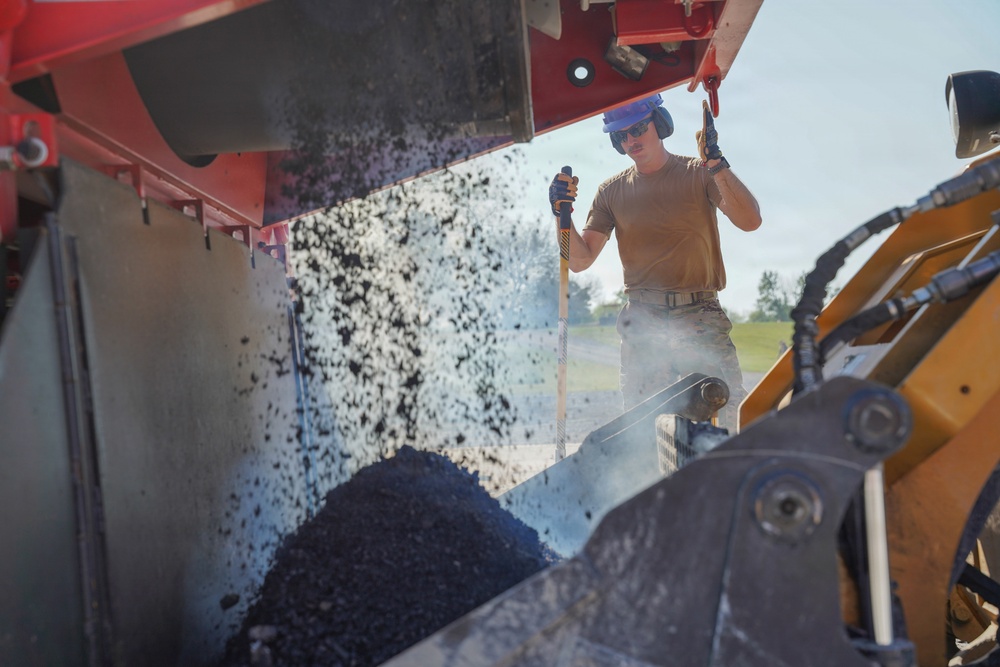 193rd SOW Airmen conduct Rapid Airfield Damage Recovery training