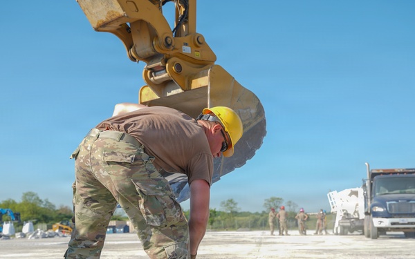 193rd SOW Airmen conduct Rapid Airfield Damage Recovery training