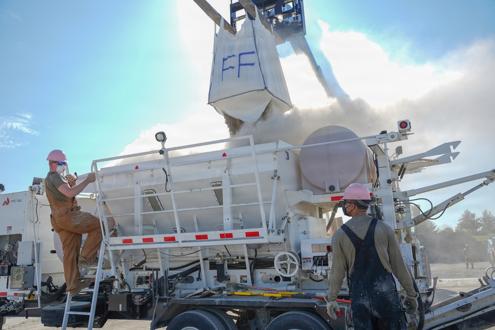 193rd SOW Airmen conduct Rapid Airfield Damage Recovery training