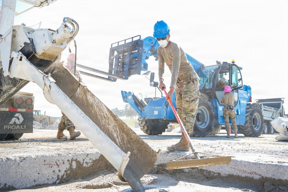 193rd SOW Airmen conduct Rapid Airfield Damage Recovery training