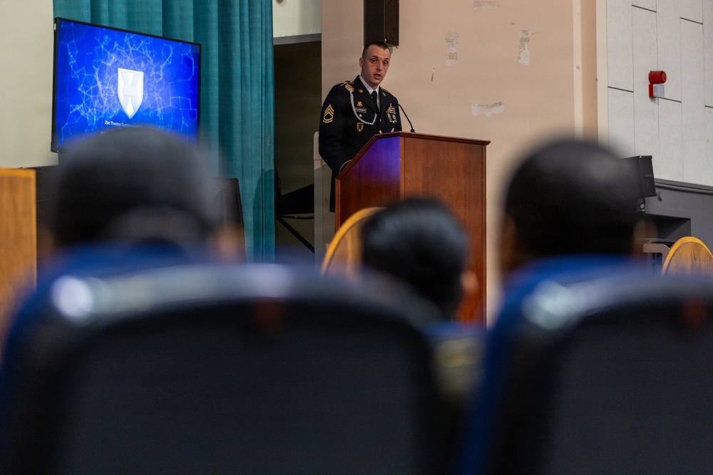 21st TSC NCO Induction Ceremony
