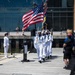 U.S. Navy Color Guard Presents Colors During Sail 250 Maryland Press Conference