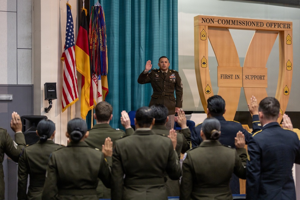 21st TSC NCO Induction Ceremony