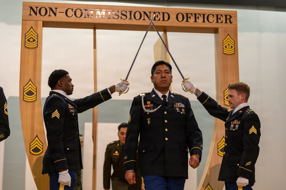 21st TSC NCO Induction Ceremony