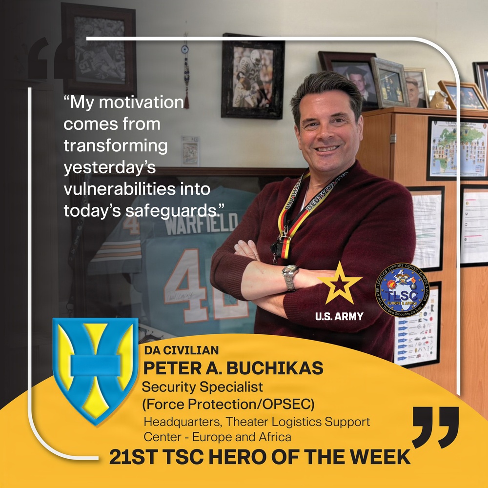 21st TSC Hero of the Week, Peter A. Buchikas