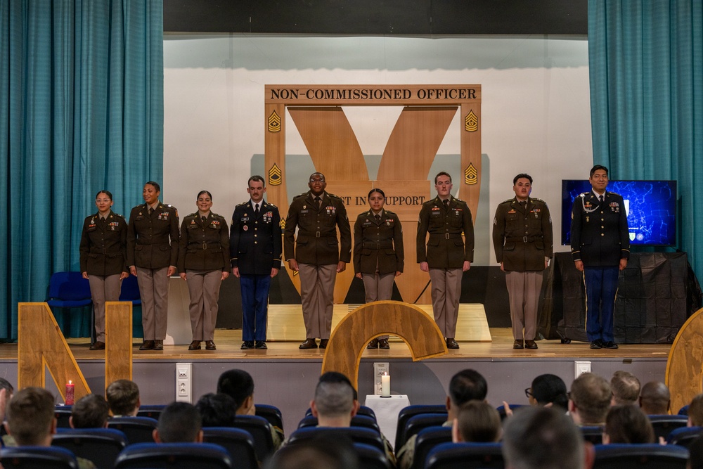 21st TSC NCO Induction Ceremony