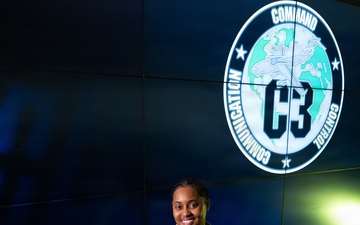 U.S. Air Force Master Sgt. Haley Sloan, Air Force Mortuary Affairs Operations Command, Control and Communication (C3) controller