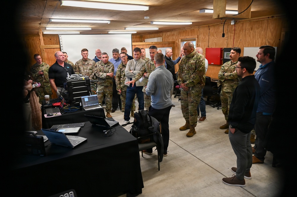 ACC/A6 hosts the Raptor Town Tactical Communications Demonstration: taking communication on the go