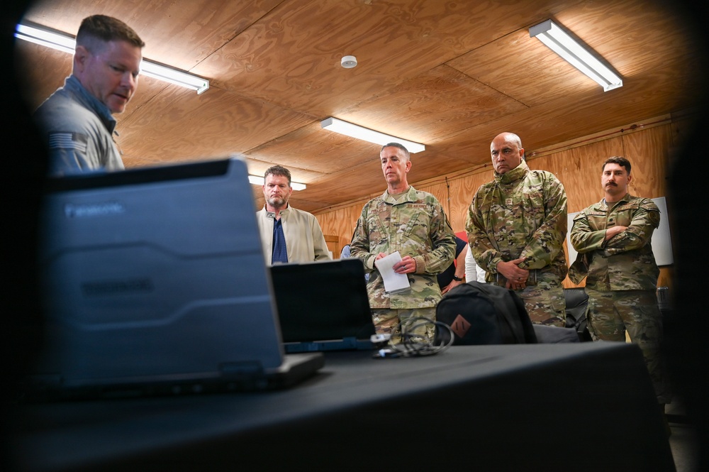 ACC/A6 hosts the Raptor Town Tactical Communications Demonstration: taking communication on the go