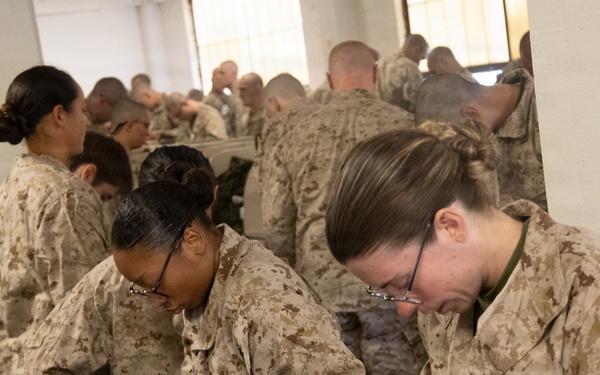 Delta Company Initial Gear and Uniform Issue