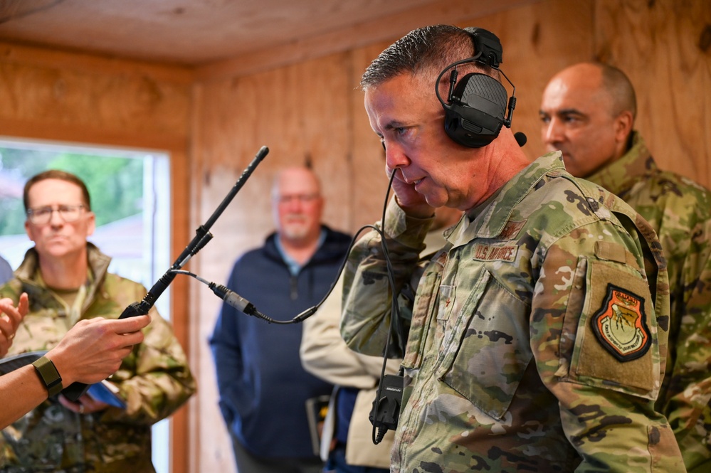 ACC/A6 hosts the Raptor Town Tactical Communications Demonstration: taking communication on the go