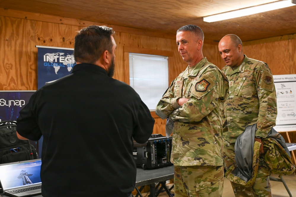 ACC/A6 hosts the Raptor Town Tactical Communications Demonstration: taking communication on the go
