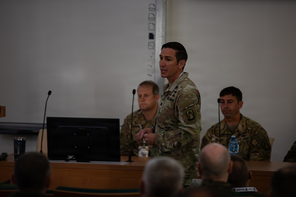 U.S. Armed Forces and Allied Armed Forces from 14 different NATO countries exchange Tactics, Techniques, and Procedures.