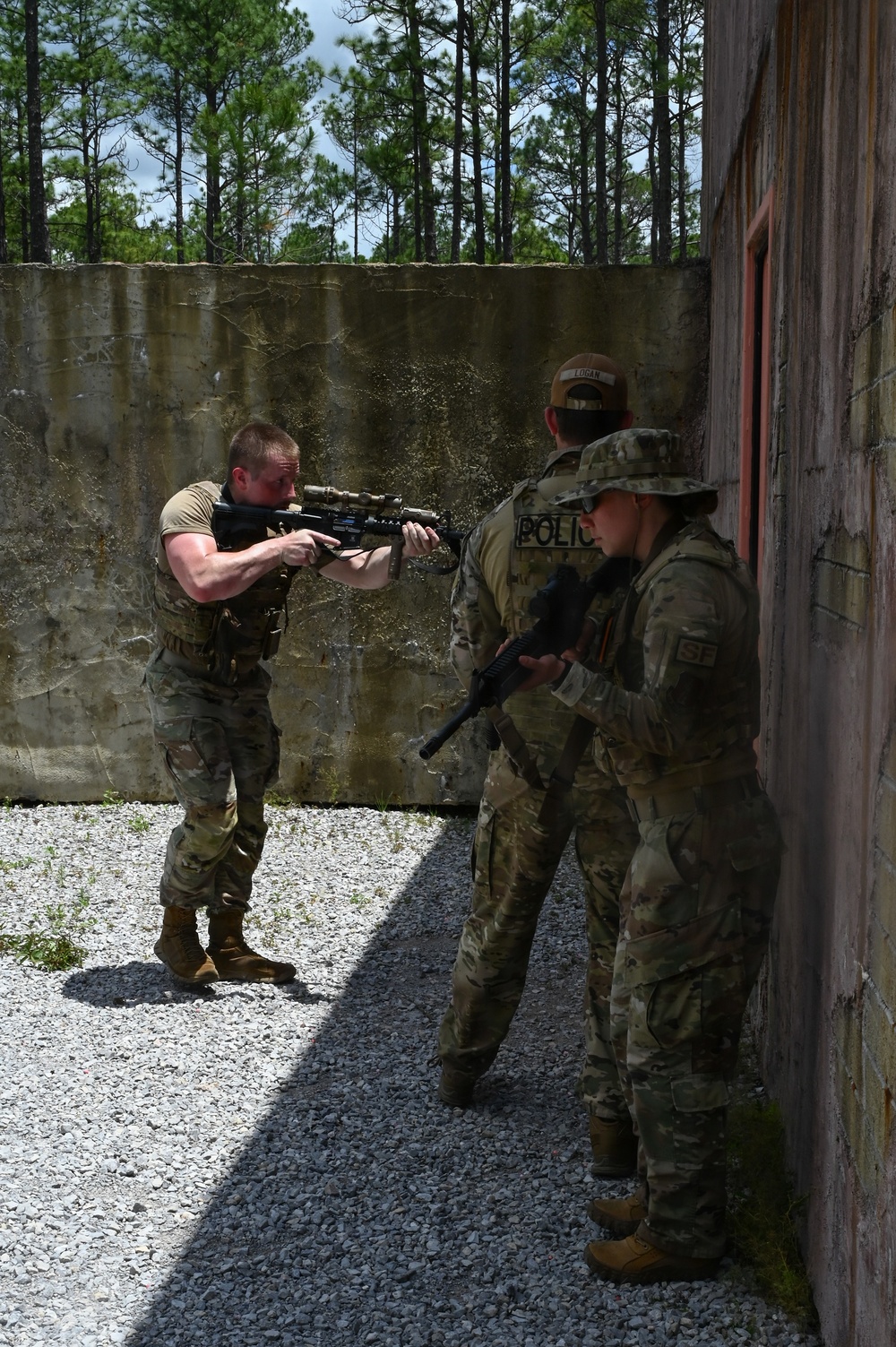 117th SFS FTX at Eglin AFB