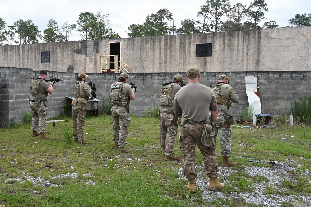 117th SFS FTX at Eglin AFB
