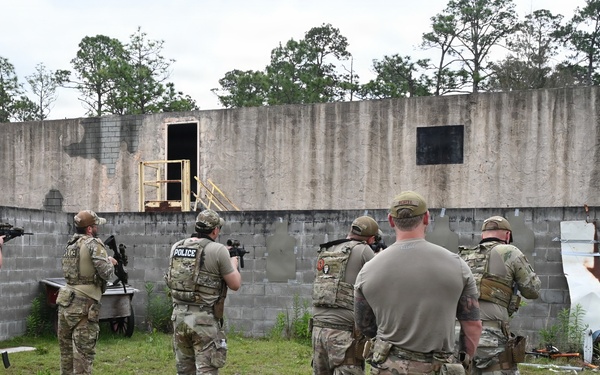 117th SFS FTX at Eglin AFB